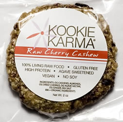 Raw Cherry Cashew Cookie