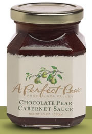 Chocolate Pear Cabernet Sauce