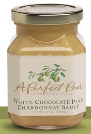 Perfect Pear White Chocolate Sauce